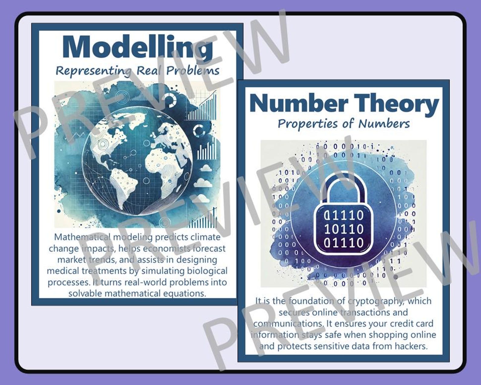 Real World Math Posters | Branches of Math Bulletin Board | What Does ...