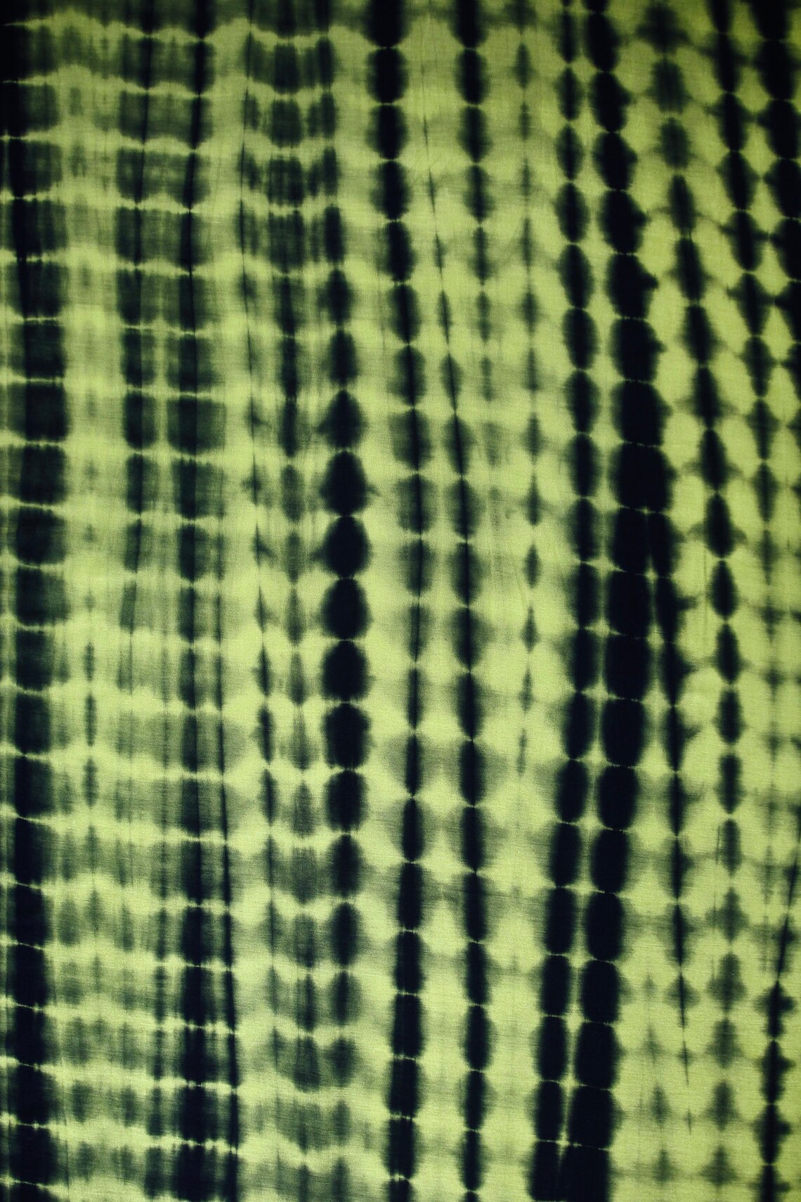 Lime/black Tie Dye Fabric by the Yardrayon Spandex Fabric Etsy