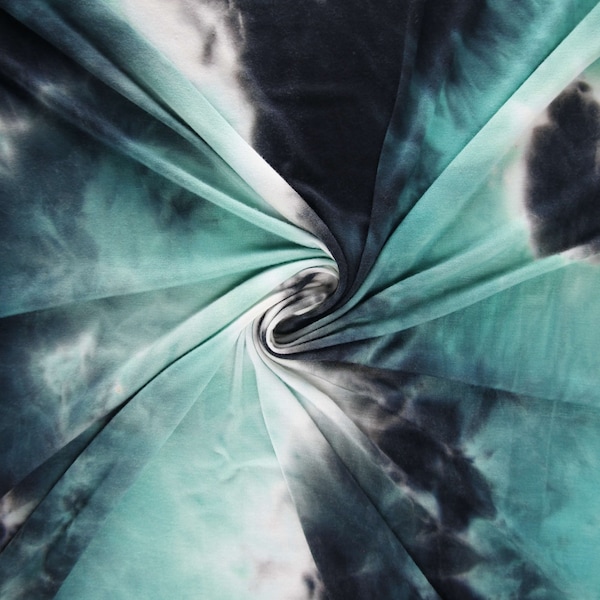 Tie Dye Knit Fabric Etsy