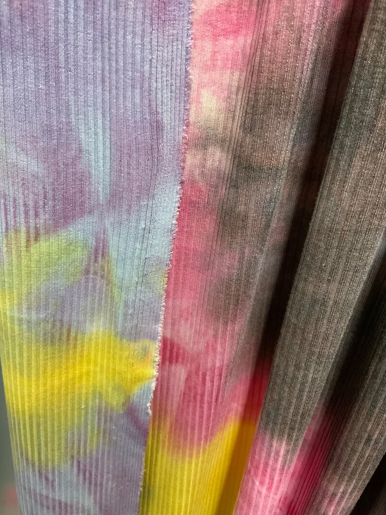 tie dye silk fabric