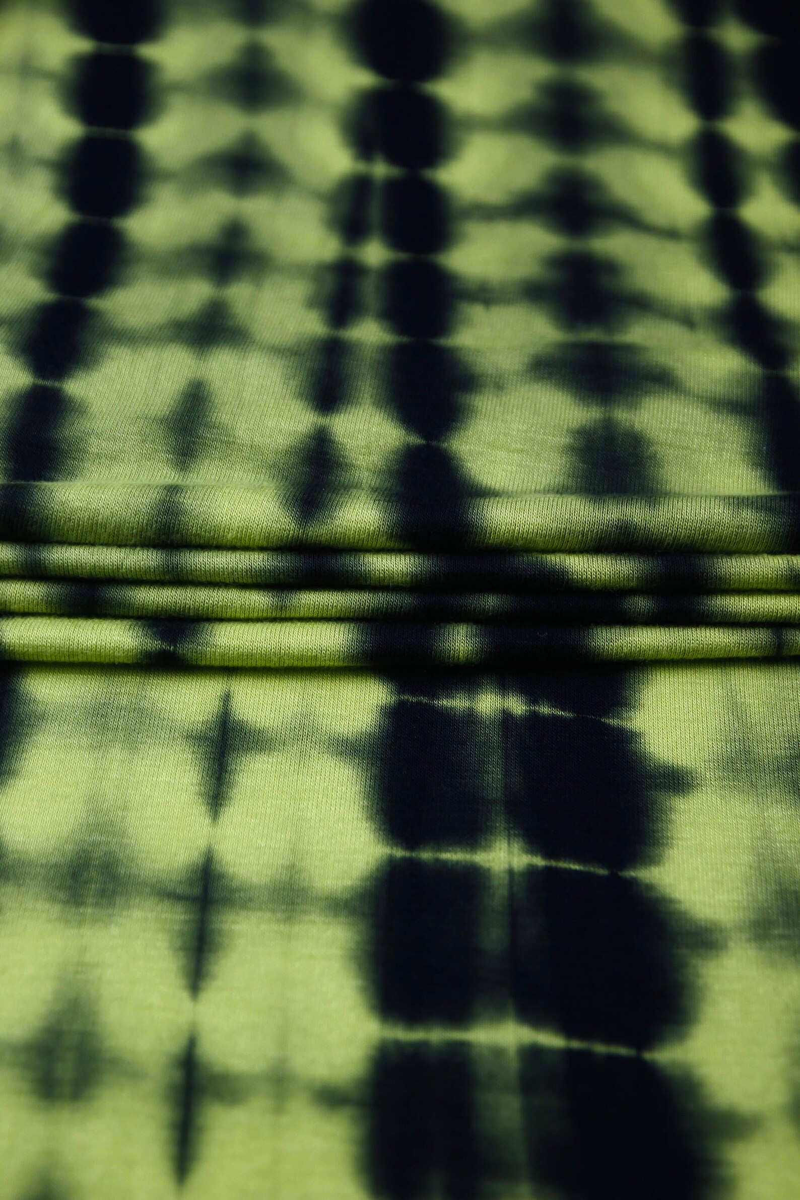 Lime/black Tie Dye Fabric by the Yardrayon Spandex Fabric Etsy