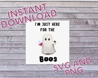 Estoy aquí para los abucheos - Descarga digital - SVG y PNG