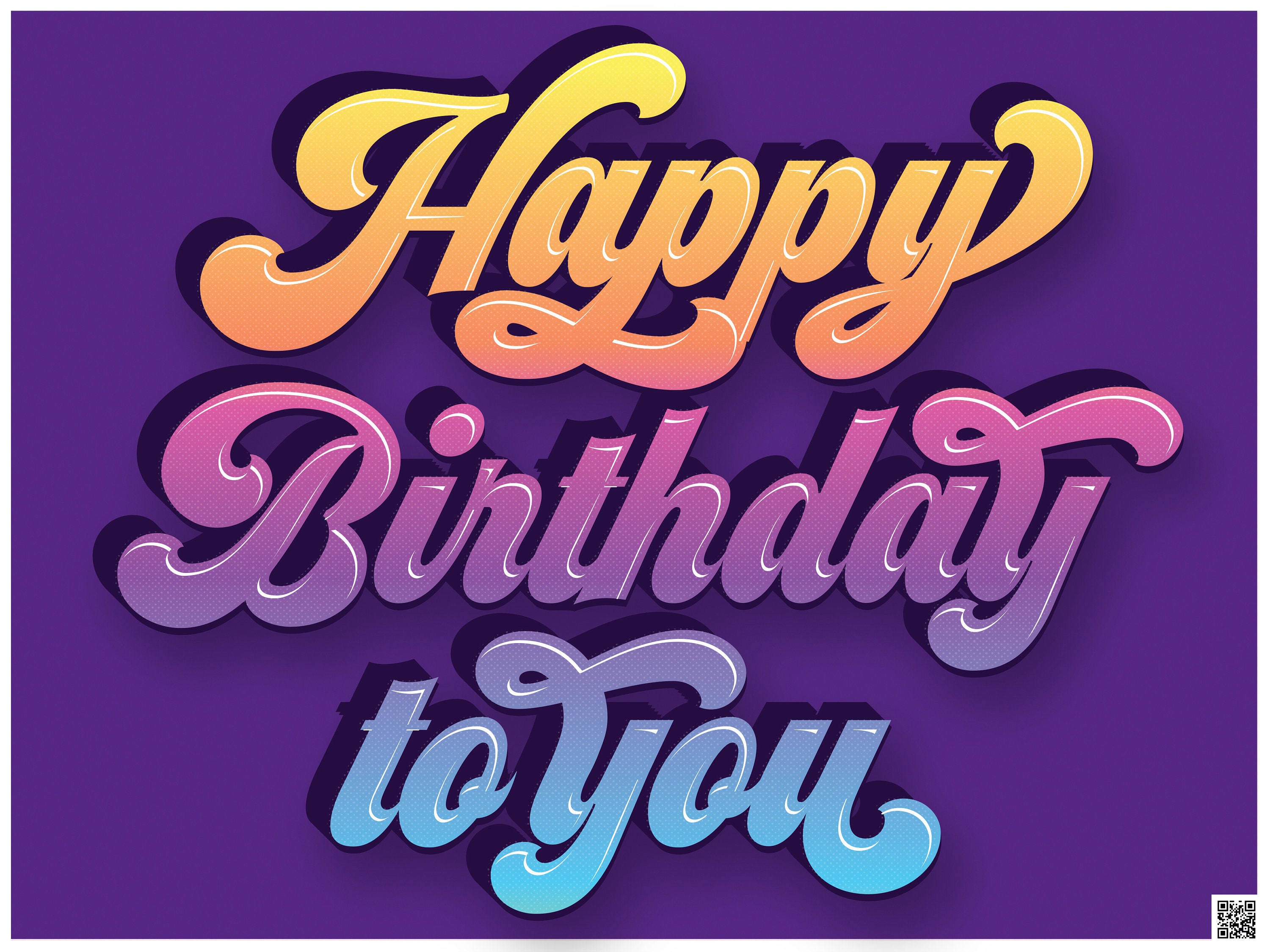 Happy Birthday to You. that 70’s Edition | Etsy