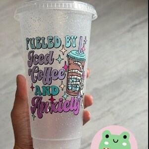 Iced Coffee and Anxiety Cold Cup