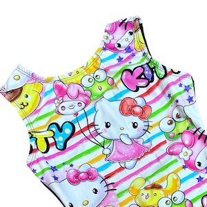 Gymnastics Leotard - Cute Kitty