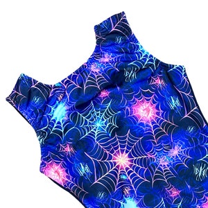 Gymnastics Leotard - Spider Webs