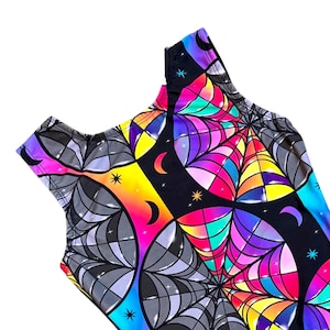 Gymnastics Leotard - Creepy Girl Stained Glass