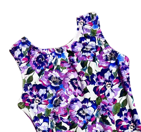 Body Arisbeth Leotards Floreale - Danza E Ginnastica (Nuovo)