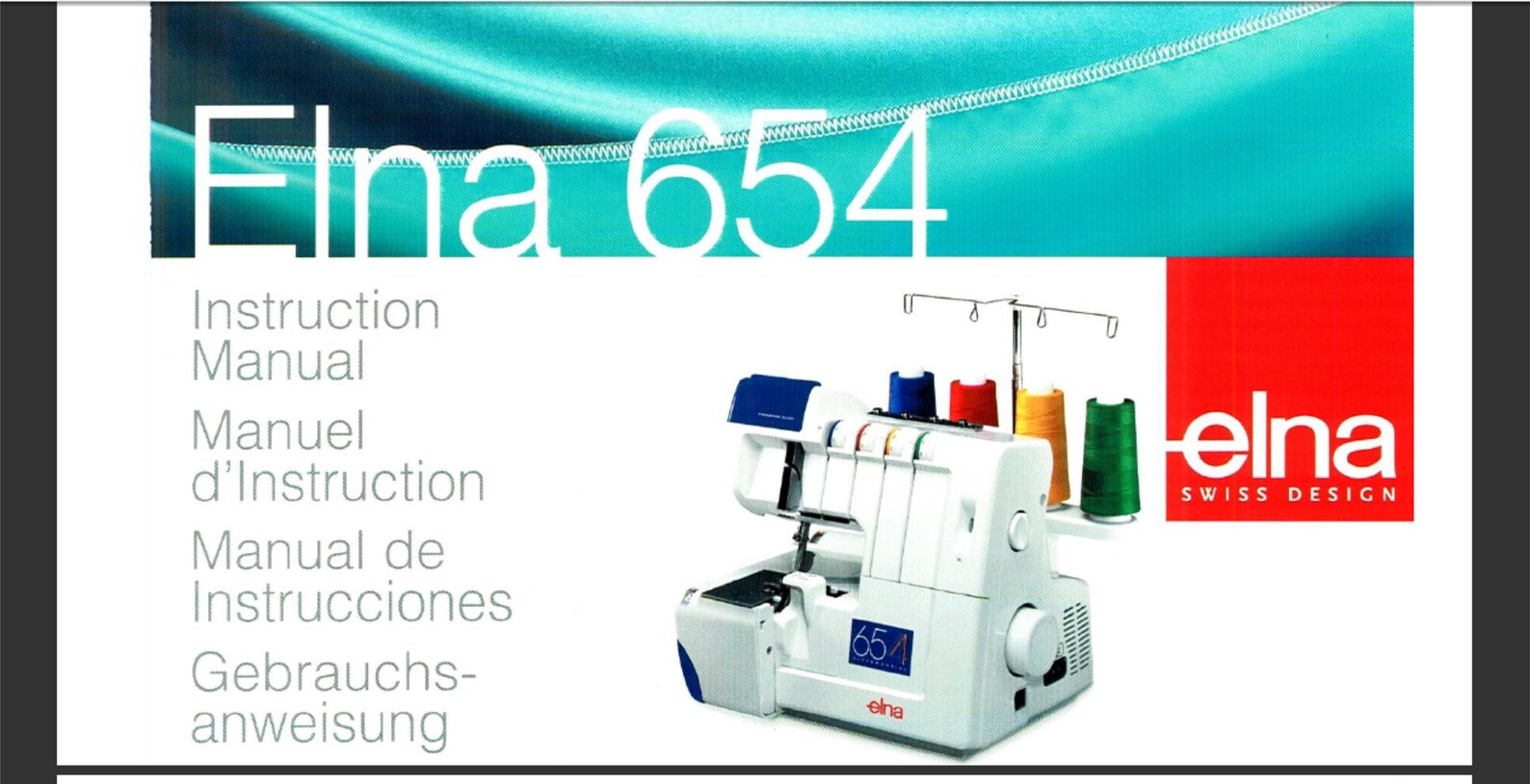 Elna 744 Owner Manual