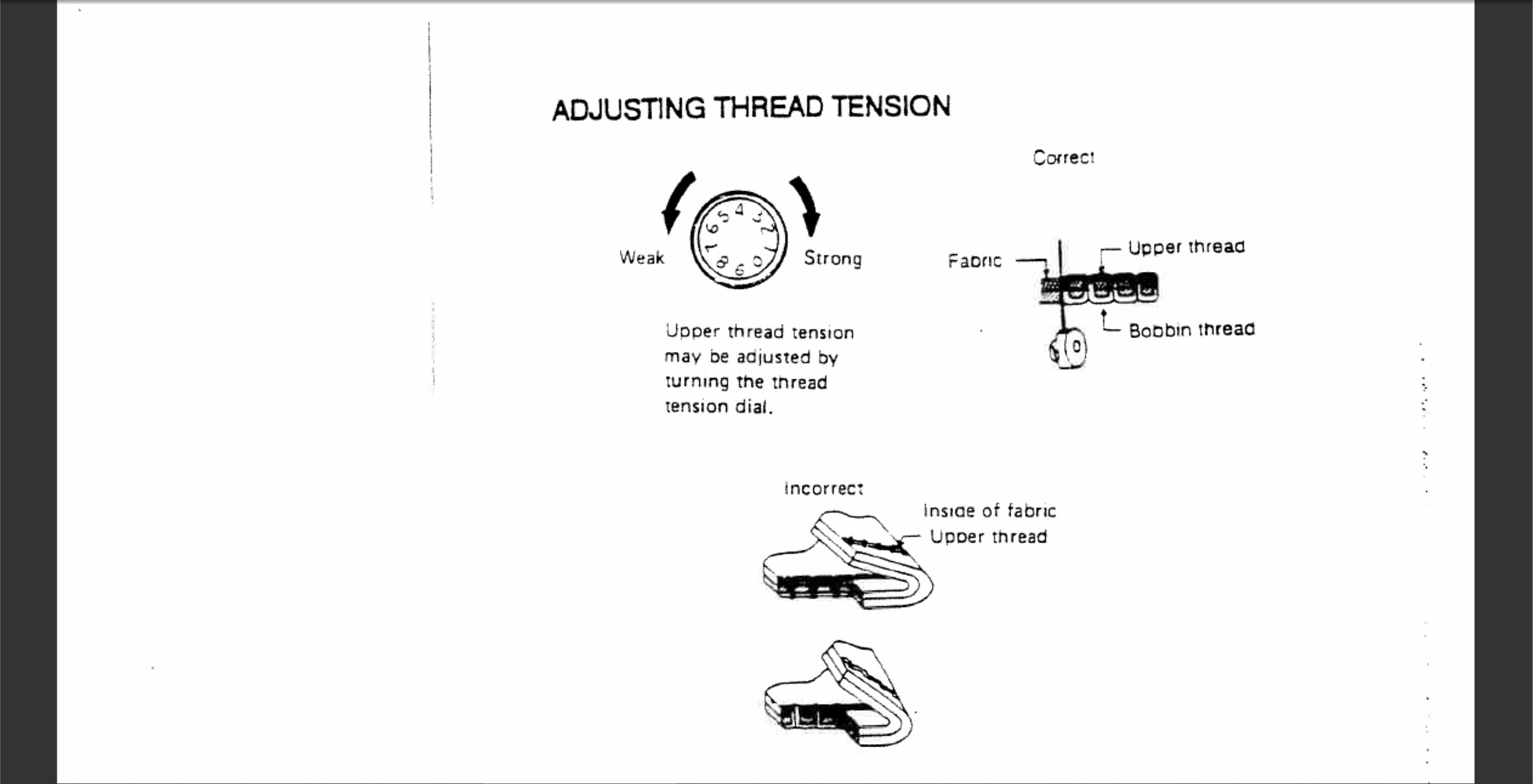 WHITE 1409 Sewing Machine instruction manual. | Etsy