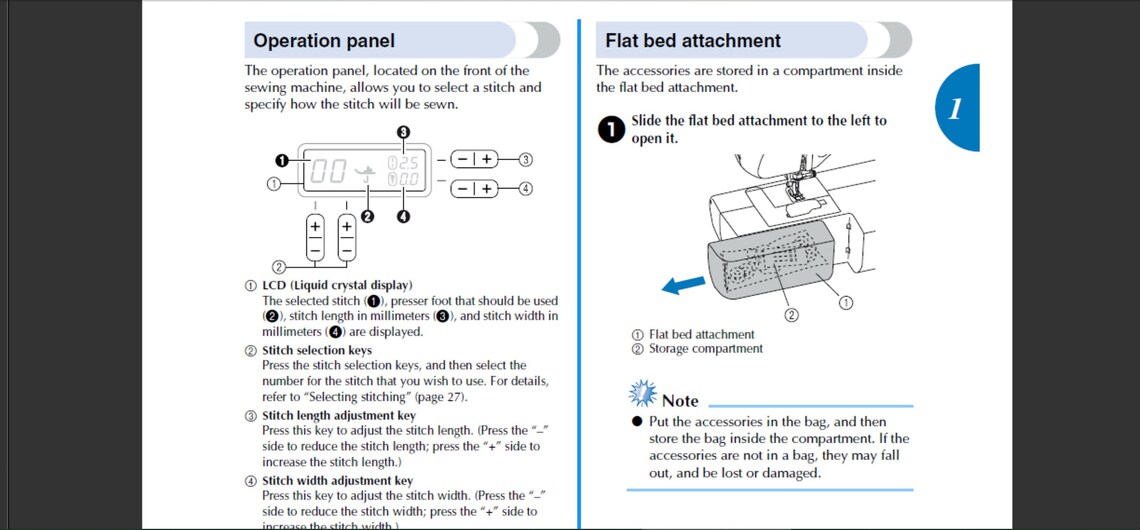 Brother CE 4000 sewing machine instructions manual Etsy