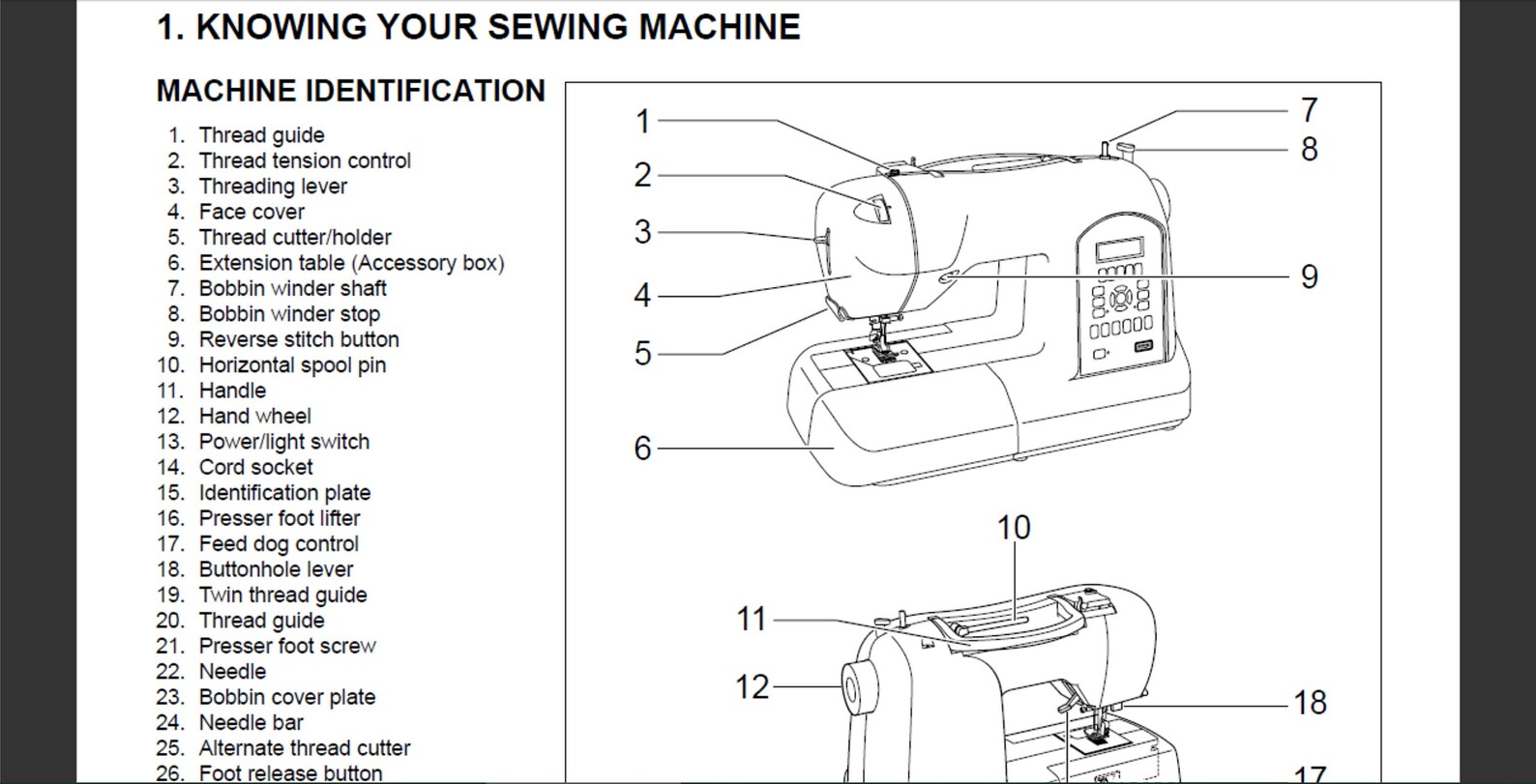 Singer 8770 Curvy sewing machine owner's manual Etsy