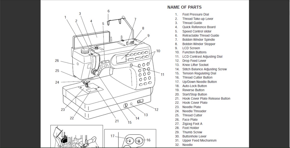 Janome MC 6600 P Memory Craft sewing machine Owner's Etsy