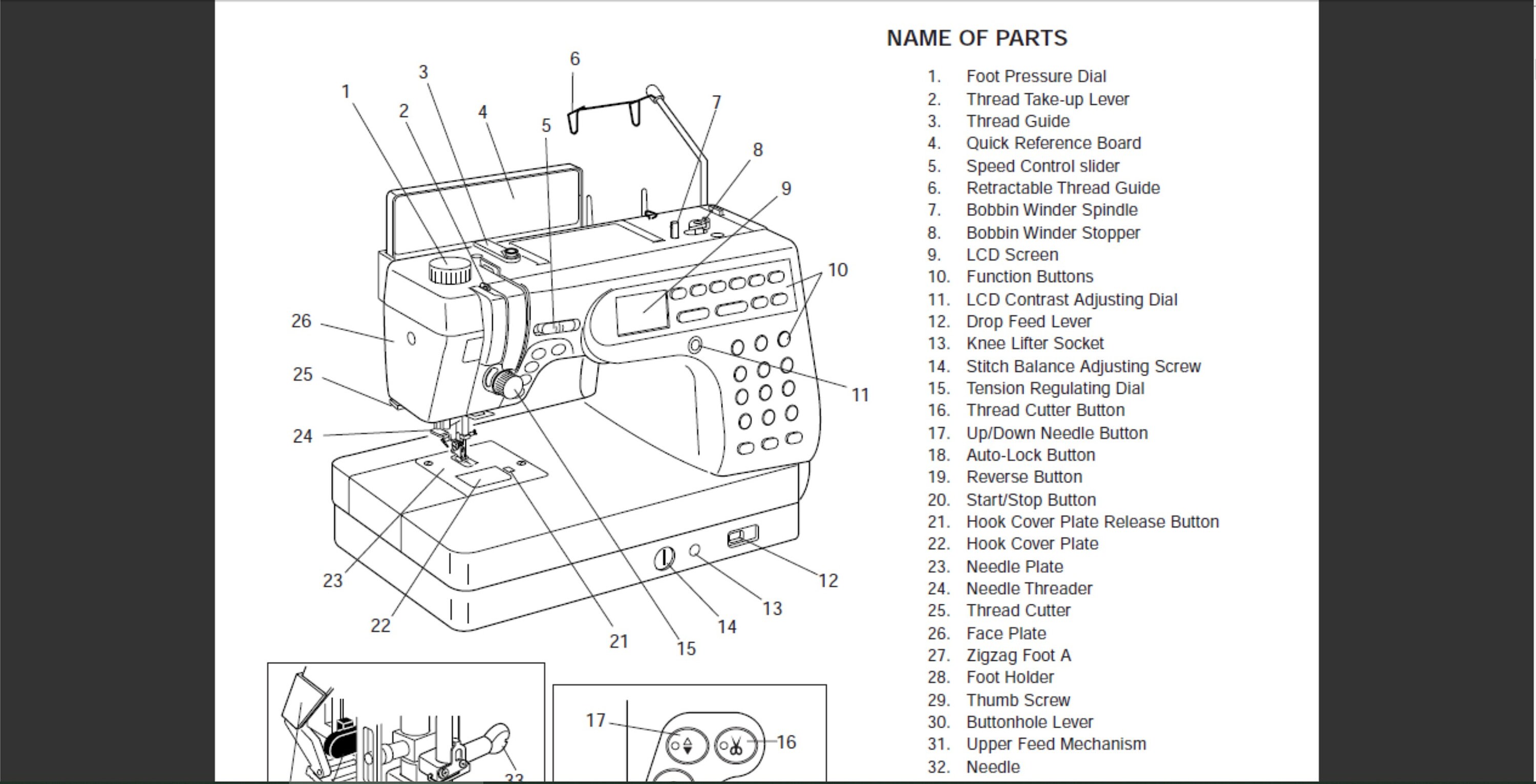 Janome MC 6600 P Memory Craft sewing machine Owner