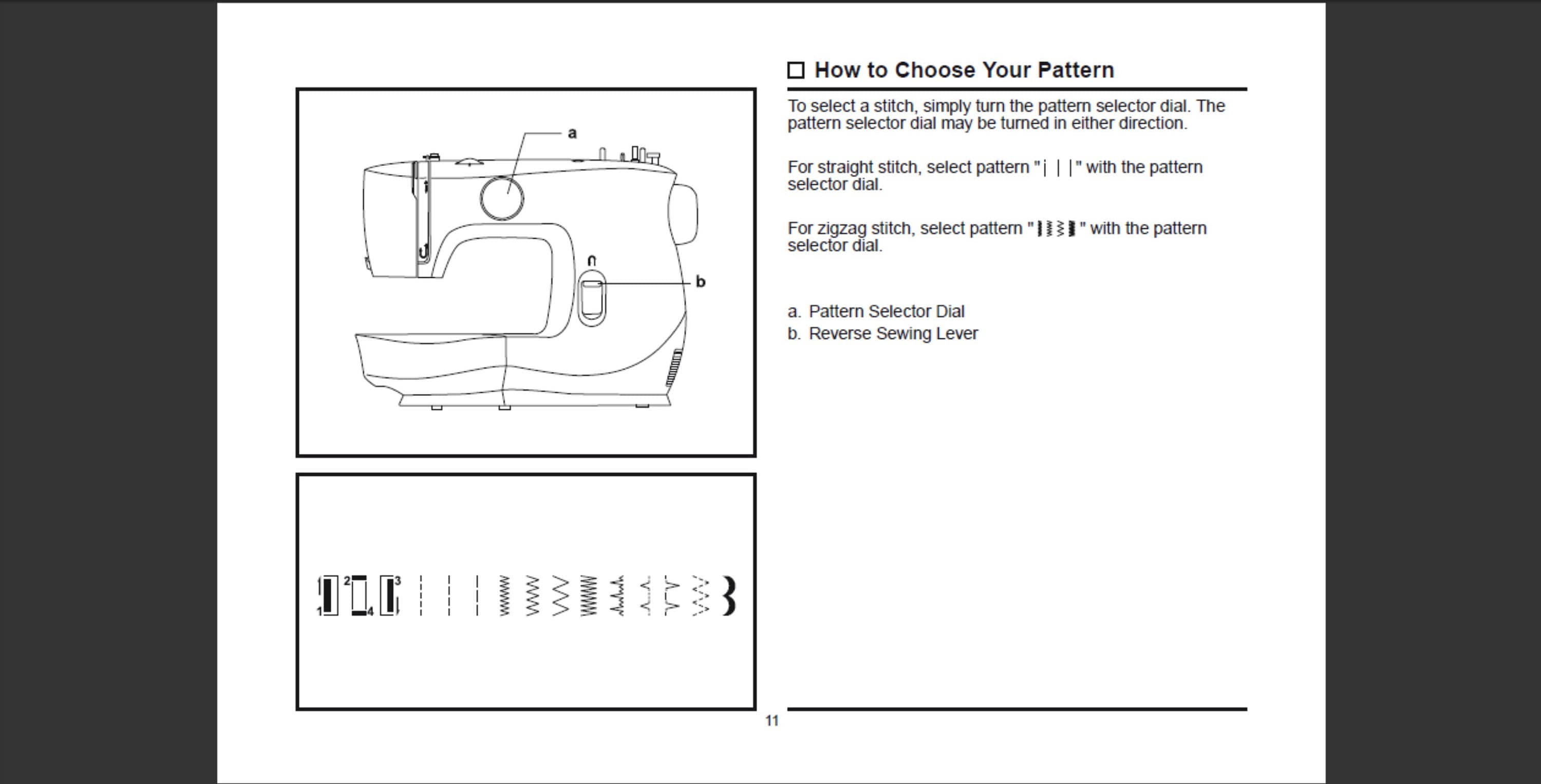 Singer M2100 Singer M2105 sewing machine Instruction Manual Etsy