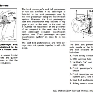 Toyota Yaris Sedan 2007 owners manual. | Etsy