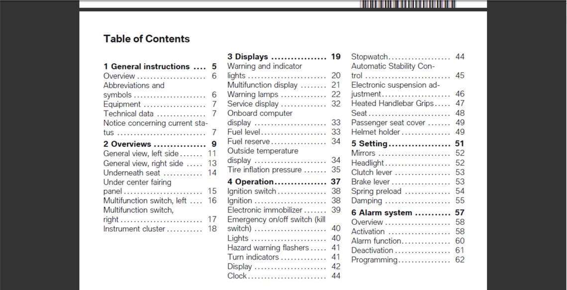 Service manual bmw f800r