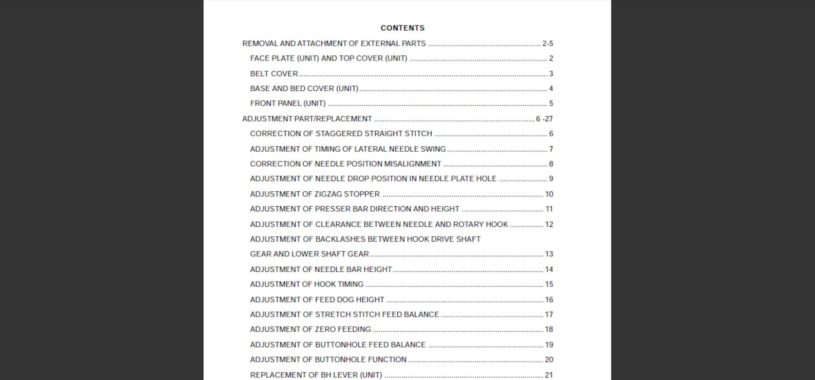 Janome HD 3000 sewing machine instruction & Servicing Manual | Etsy