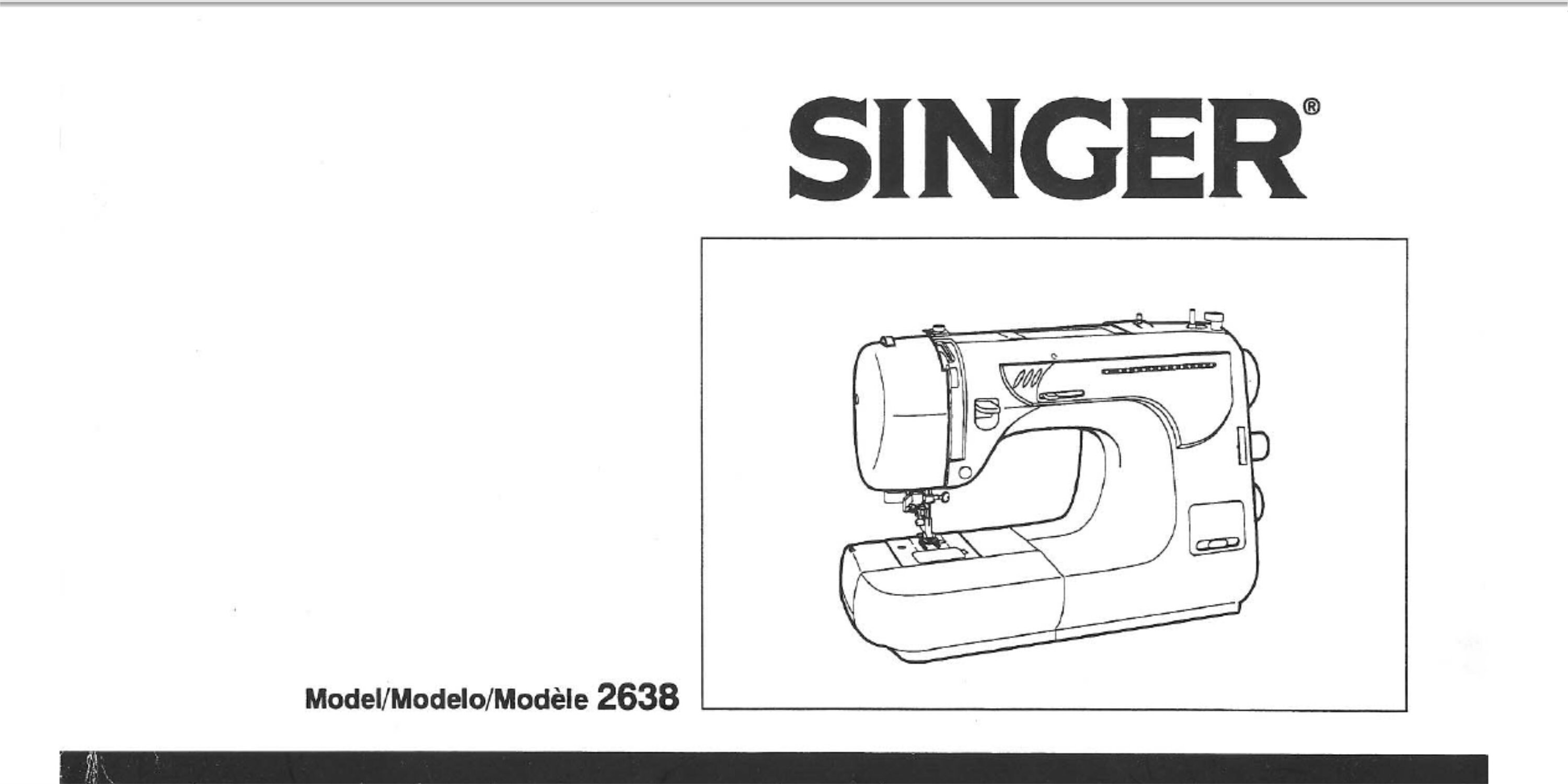 Singer 2638 sewing machine owner