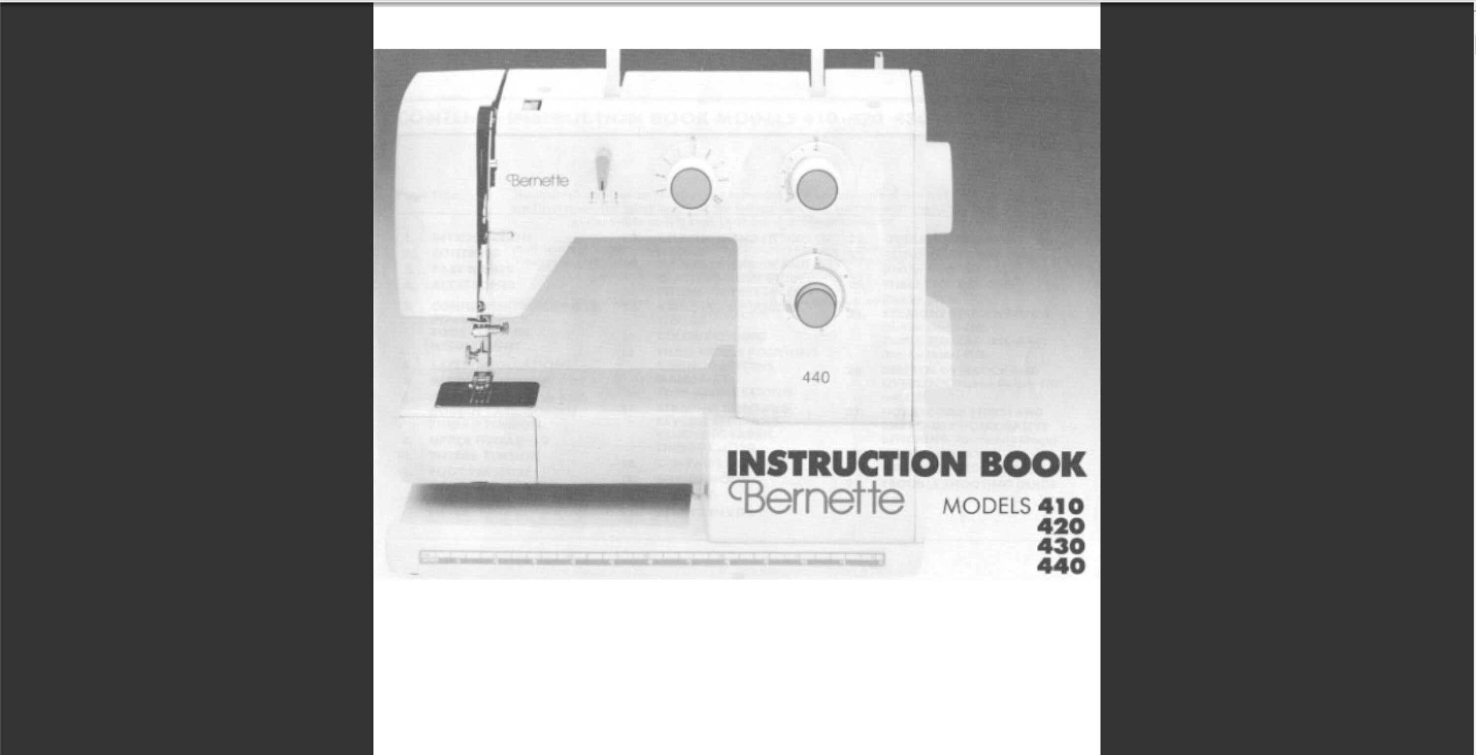 Bernina 440 for sale Only 4 left at 75