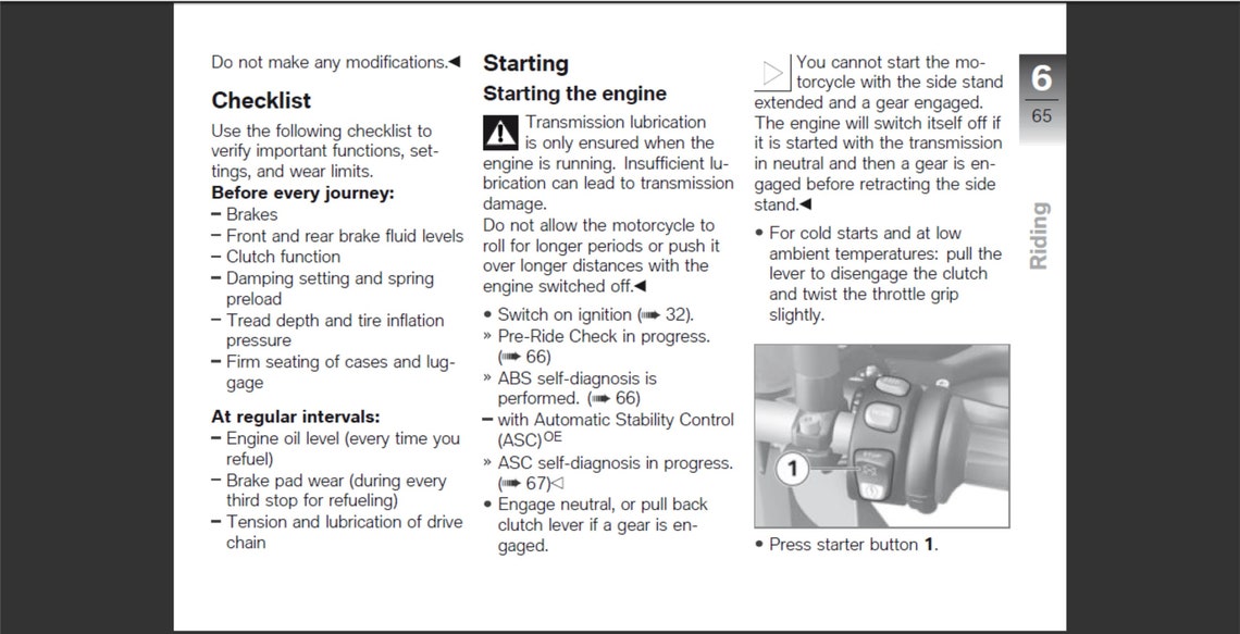 Bmw f800s manual