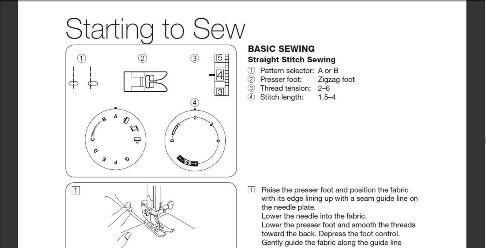Janome Stirling sewing machine Owner's Manual Etsy