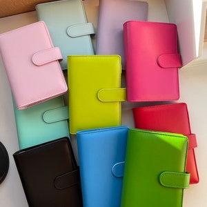 Planificador de presupuesto / Relleno de efectivo / Carpeta de presupuesto personalizada A6 / Monedero / Regalo de ahorros para graduación y regreso a clases /