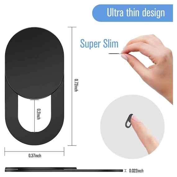 6 Cover Privacy Per Webcam - Protezione Lenti Per PC, Smartphone E Tablet