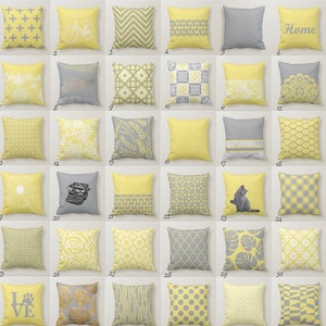 Butter Yellow Cushion Etsy