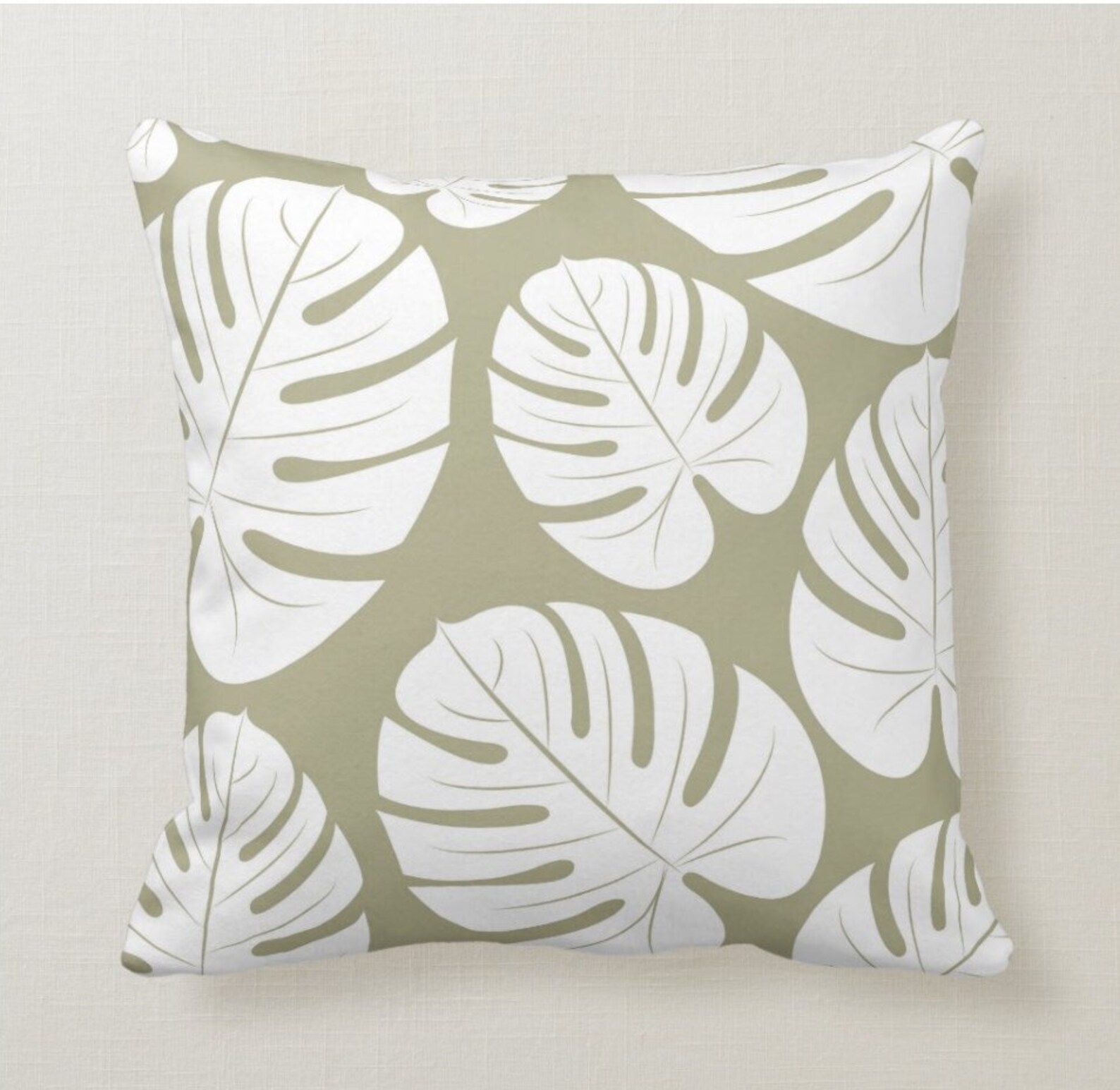 Moss Green Throw Pillow Mix and Match Indoor Outdoor Cushion Cover