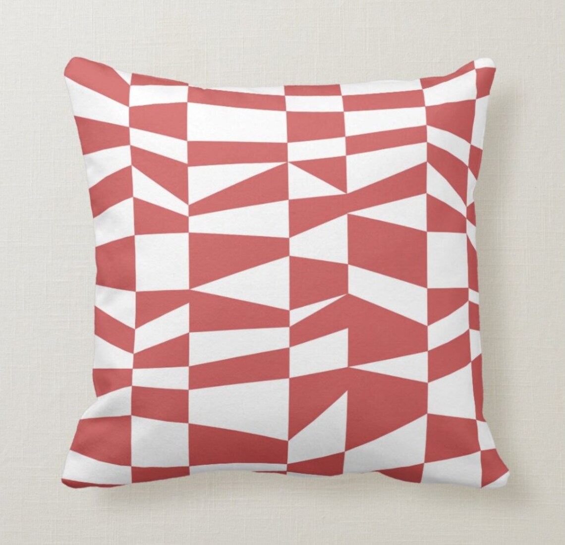Ruby Red Throw Pillow Mix and Match Indoor Outdoor Decorative Etsy
