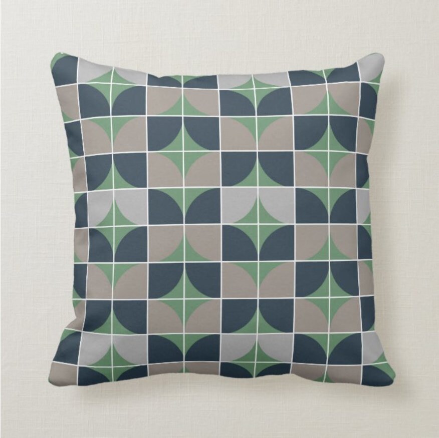 Olive Green Throw Pillow Mix and Match Indoor Outdoor Decorative ...