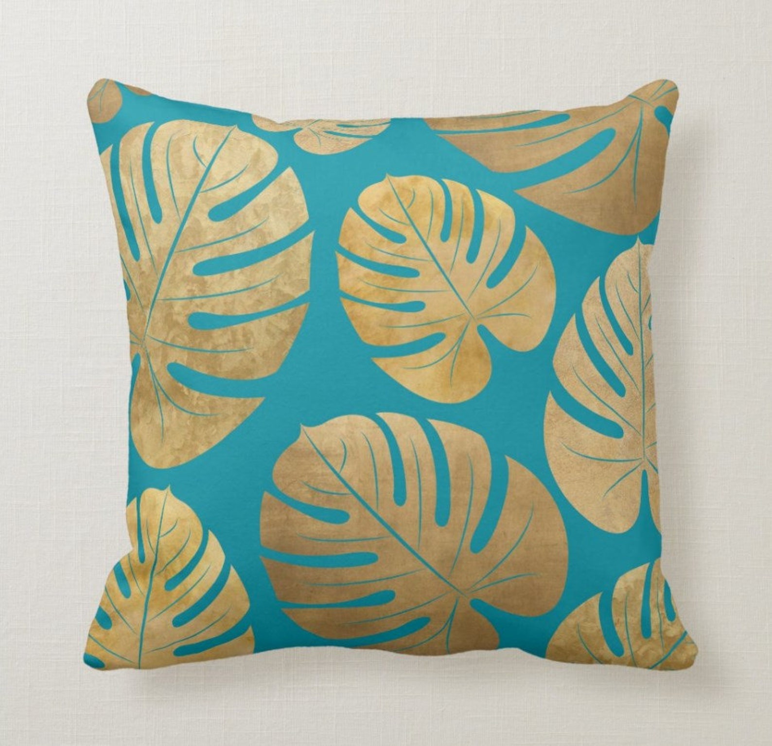 Teal Blue Throw Pillow Mix and Match Indoor Outdoor Decorative Etsy