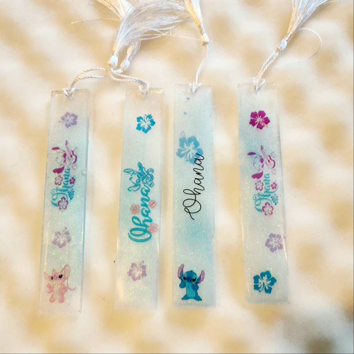 Lilo and Stitch Inspired Bookmarks handmade resin bookmarks Etsy