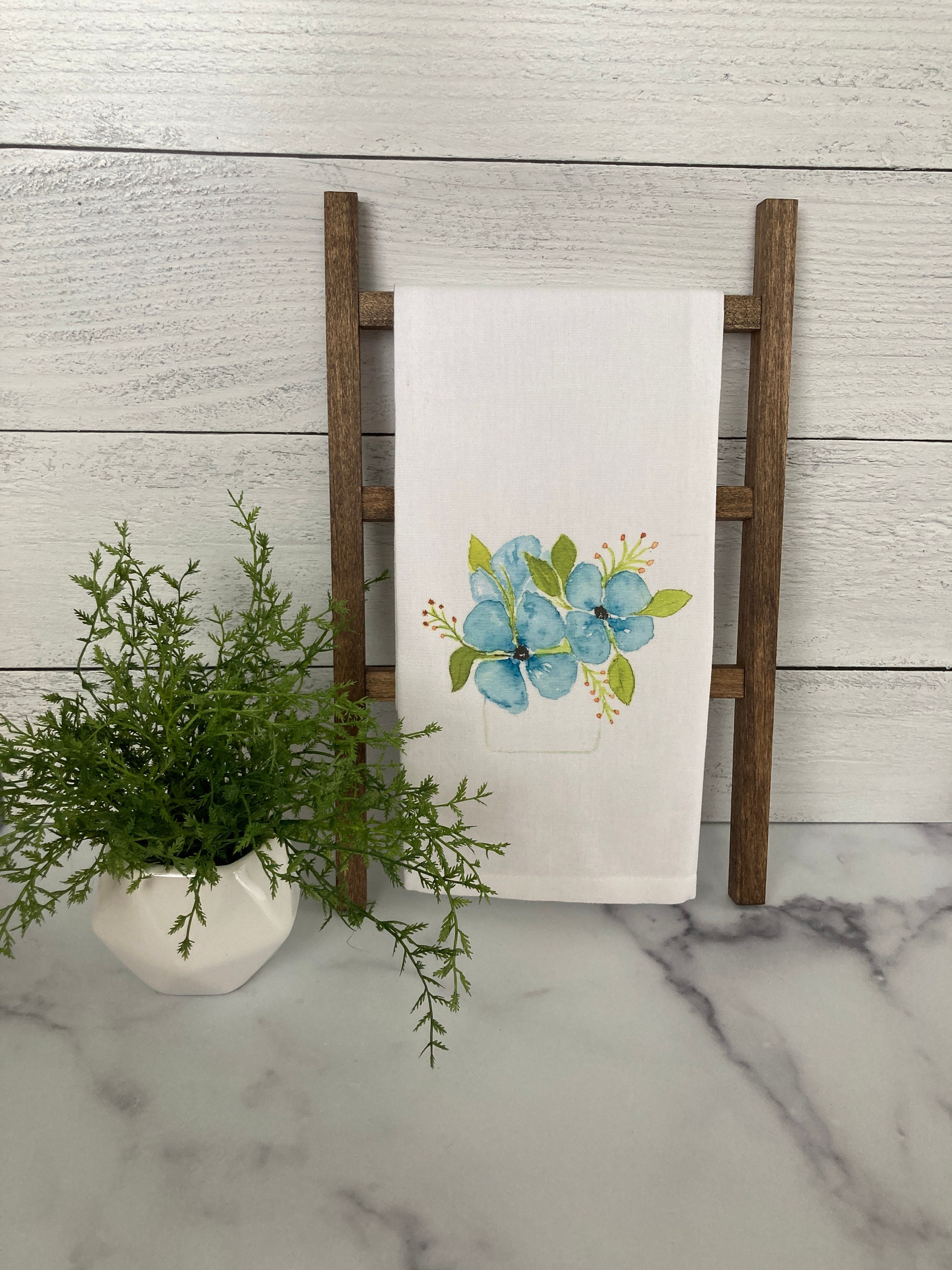 Set de 4 toallas de té toallas de cocina regalo de cocina | Etsy