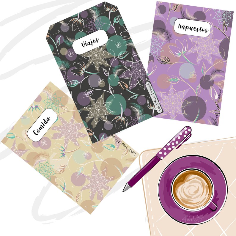 5 printable cash envelope printable budgeting templates 5