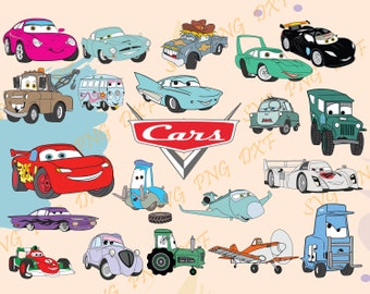 Disney Cars Svg Etsy
