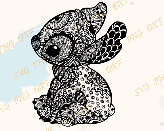 Download Stitch mandala svg png dxf Mermaid Ariel Mandalaa svg png | Etsy