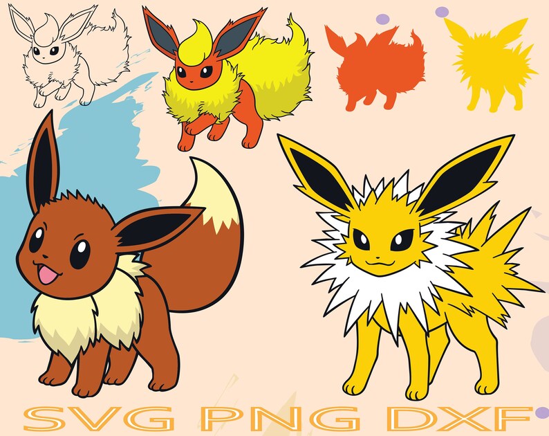 Free Free 50 Pokemon Eevee Svg Free SVG PNG EPS DXF File