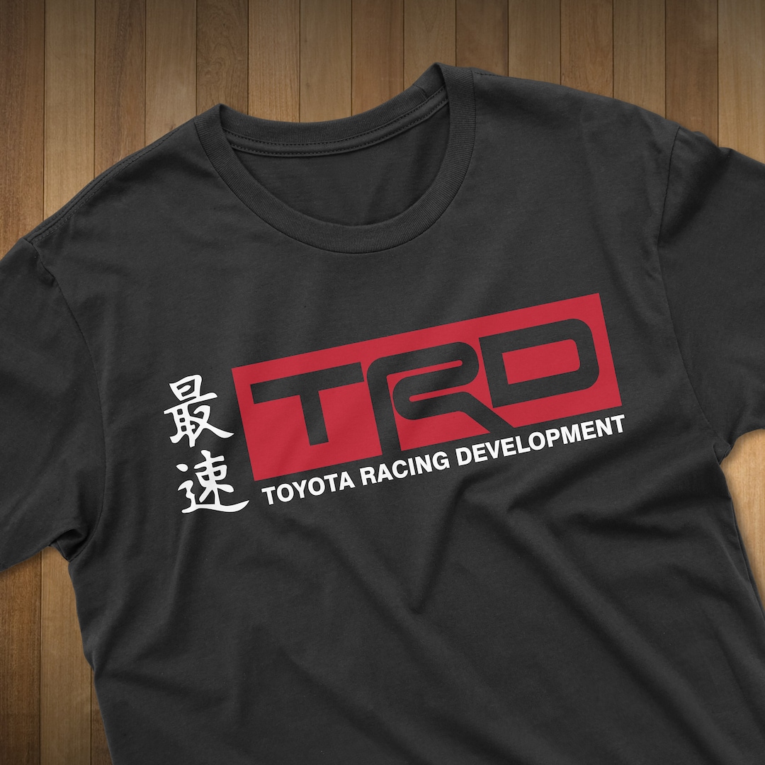 Toyota TRD Traditional Japanese Kanji Toyota Racing