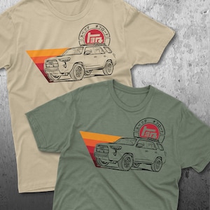Toyota 4Runner TEQ Heritage Vintage Stripes t-shirt