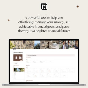Plantilla de Notion Personal Finance Hub / Panel de control de dinero de Notion / Plantilla de Notion Financial Planner / Rastreador de gastos en Notion Budget Tracker imagen 10