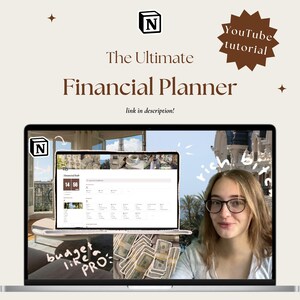 Plantilla de Notion Personal Finance Hub / Panel de control de dinero de Notion / Plantilla de Notion Financial Planner / Rastreador de gastos en Notion Budget Tracker imagen 2