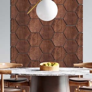 Honeycomb Wood Wall Art, Honeycomb Panel, Geometric Wall Design, Hexagon Wood Wall Art, Ood Wall Art Panels, Hexagon Wall Panel