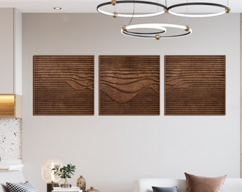 Desert Wood Wall Art,Geometric Wood Wall Art,Modern Geometric Wood Wall Art,Desert Wood Design,Mountain Wood Art,Geometric Wood Wall Art Set