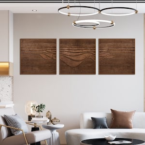 Arte mural de madera del desierto, arte mural geométrico de madera, arte mural geométrico moderno de madera, diseño de madera del desierto, arte mural de madera de montaña, conjunto de arte mural geométrico de madera