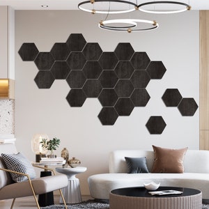 Honeycomb Wood Panels,Hexagon Wall Art,Walnut Hexagon,Hexagon Panel,Oak Wood Wall Art,Hexagon Wall Decor,Hexagon Wall Tile,Hexagon Wood Tile