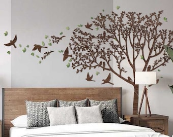 Wood Wall Art, Tree Of Life Wall Art, Tree Wall Art, Wall Decor, Wooden Wall Art, Wood Tree Wall Art,Large Wall Decor,Living Room Wall Decor