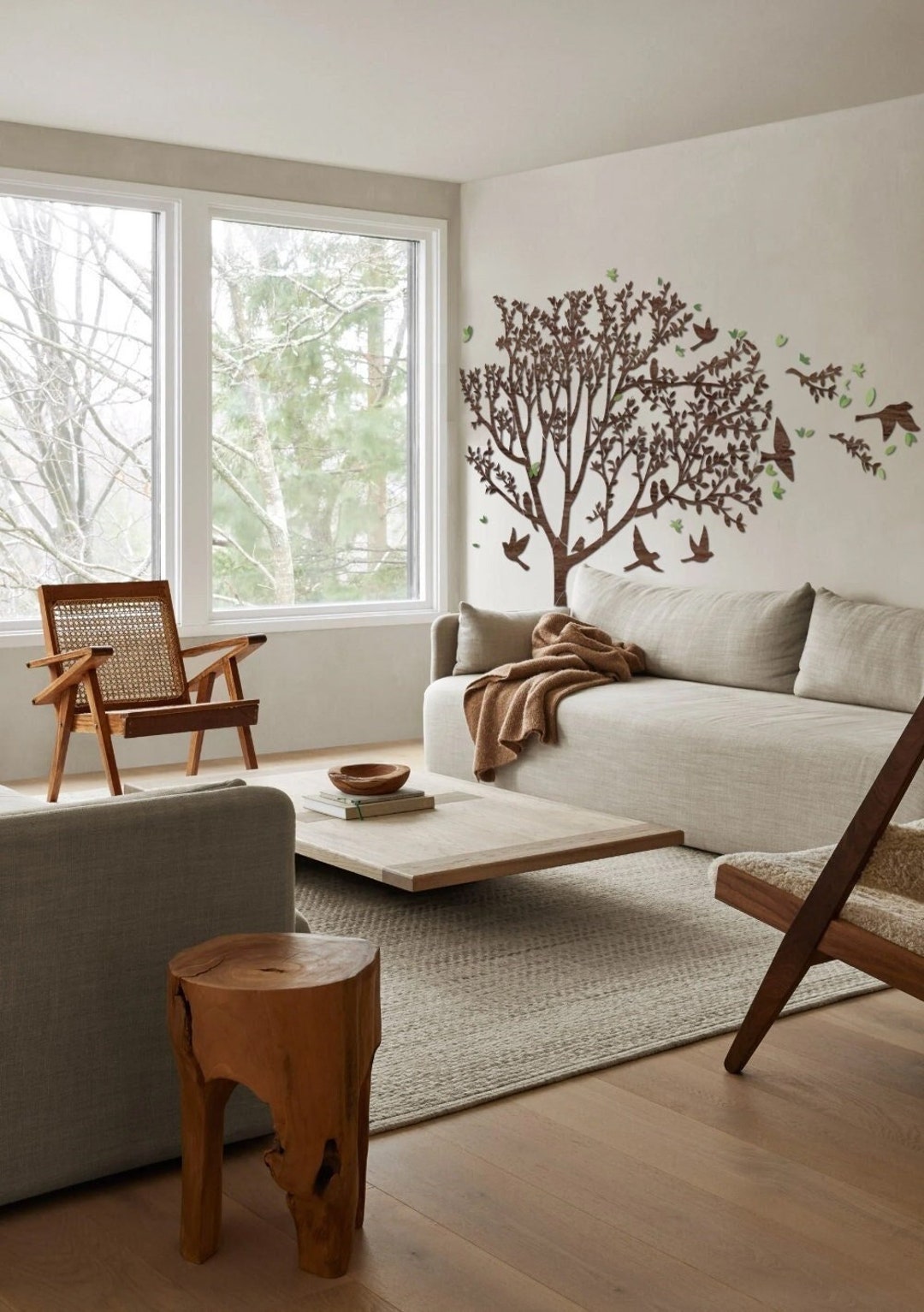 Tree Wood Wall Art,living Room Tree,large Tree Wall Art,tree of Life Wall Art,oak Tree Wall Art ...