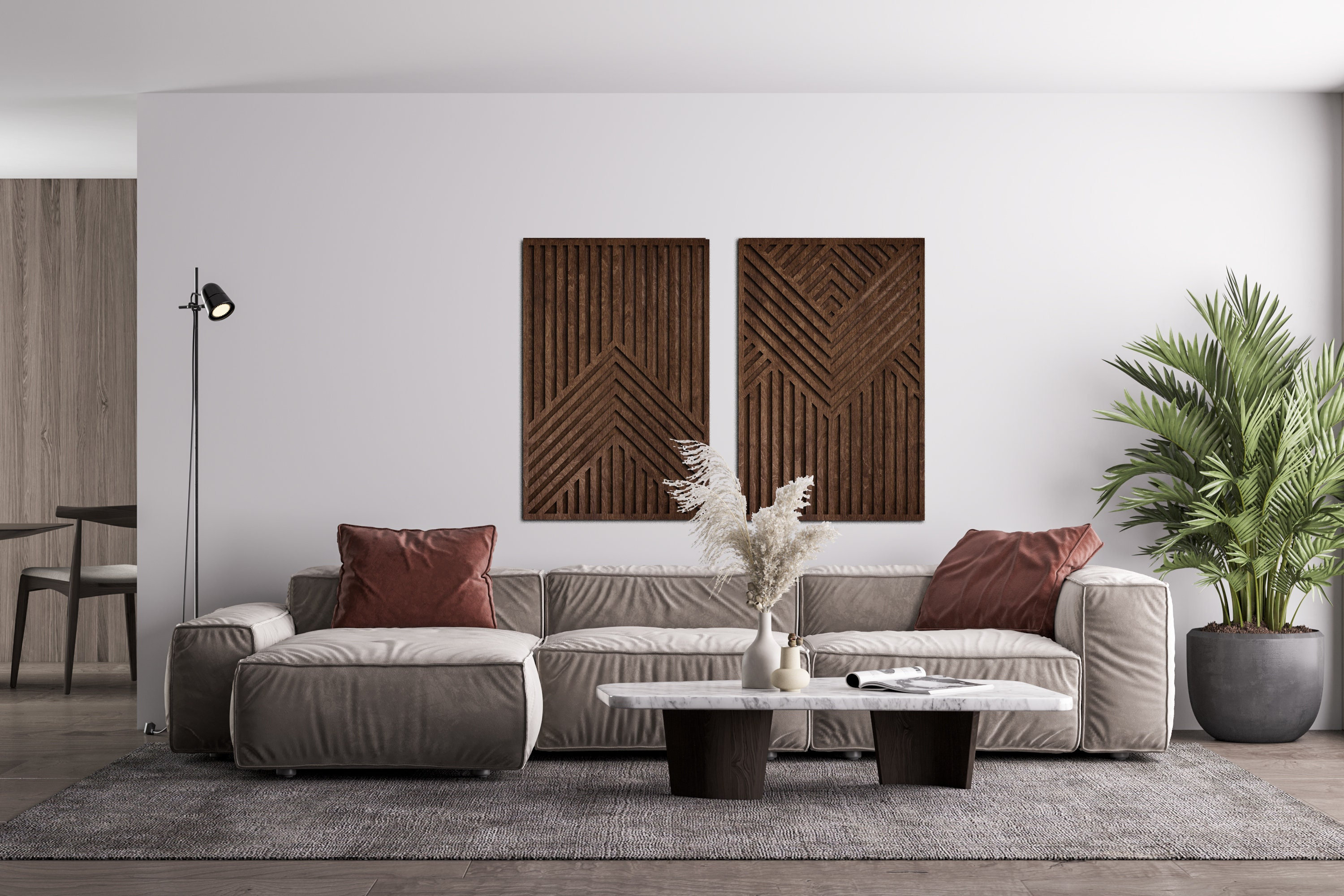 幾何学模様 木製インテリア装飾 楽天市場】幾何学（素材（インテリア